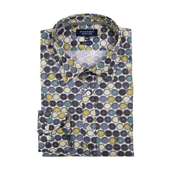 The PARIS – Men’s Paint Pot Print Shirt