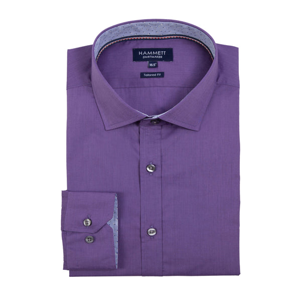 The NEW YORK Men's Purple Shirt